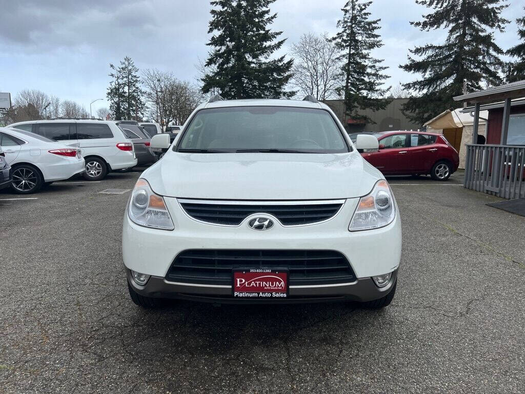 2012 Hyundai Veracruz for sale at PLATINUM AUTO SALES INC in Lacey, WA