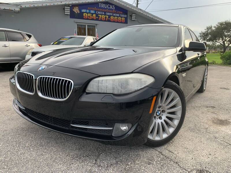 2012 BMW 5 Series for sale at Auto Loans and Credit in Hollywood FL