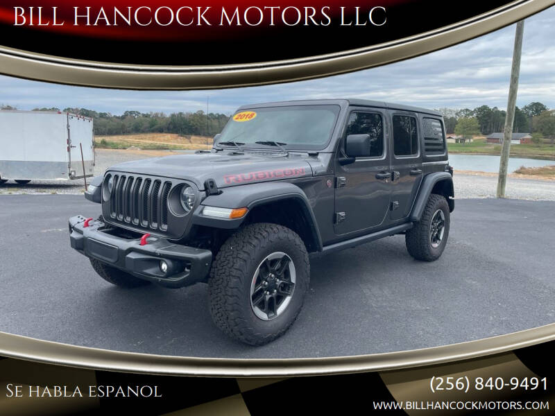 2018 Jeep Wrangler Unlimited for sale at BILL HANCOCK MOTORS LLC in Albertville AL