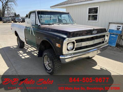1970 Chevrolet C/K 10 Series for sale at B & B Auto Sales in Brookings SD