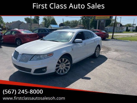 2010 Lincoln MKS for sale at First Class Auto Sales in Fostoria OH