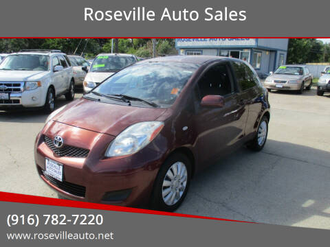 2009 Toyota Yaris for sale at Roseville Auto Sales in Roseville CA