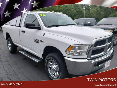 2016 RAM 2500 for sale at TWIN MOTORS in Madison OH
