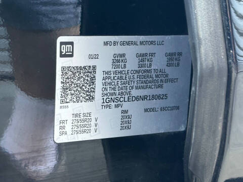 2022 Chevrolet Tahoe Fleet