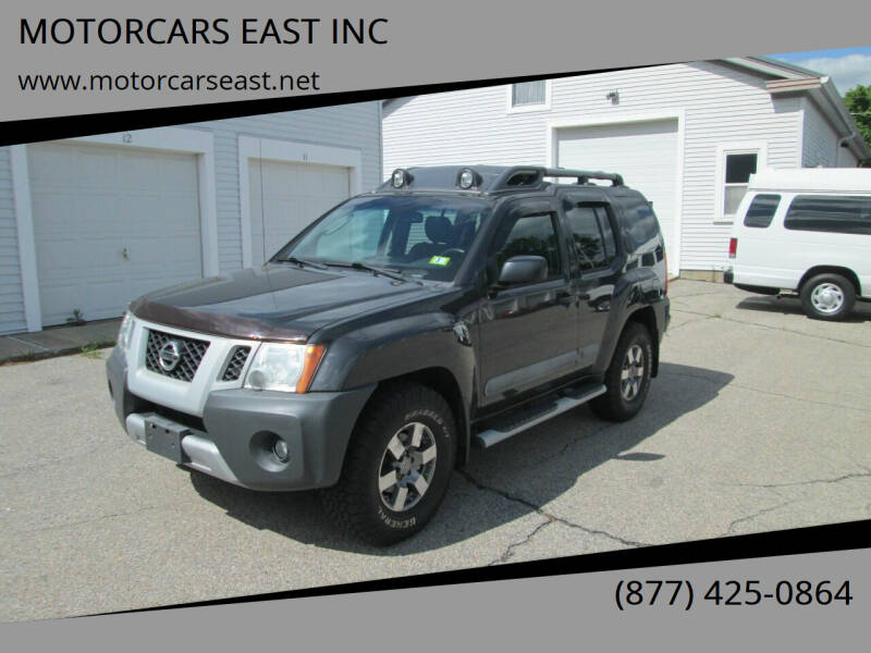 2011 Nissan Xterra for sale at MOTORCARS EAST INC in Derry NH
