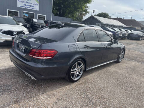 2014 Mercedes-Benz E-Class E 550 4MATIC