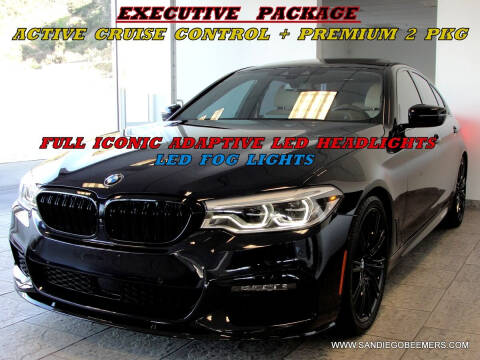 2019 BMW 5 Series for sale at SAN DIEGO BEEMERS in San Diego CA