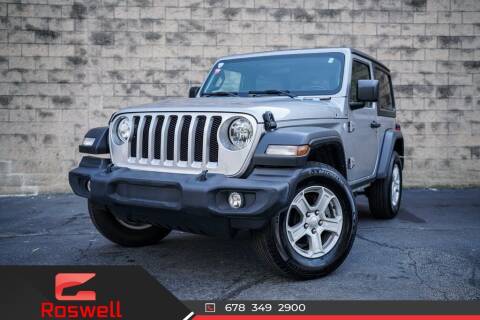 2020 Jeep Wrangler for sale at Gravity Autos Roswell in Roswell GA