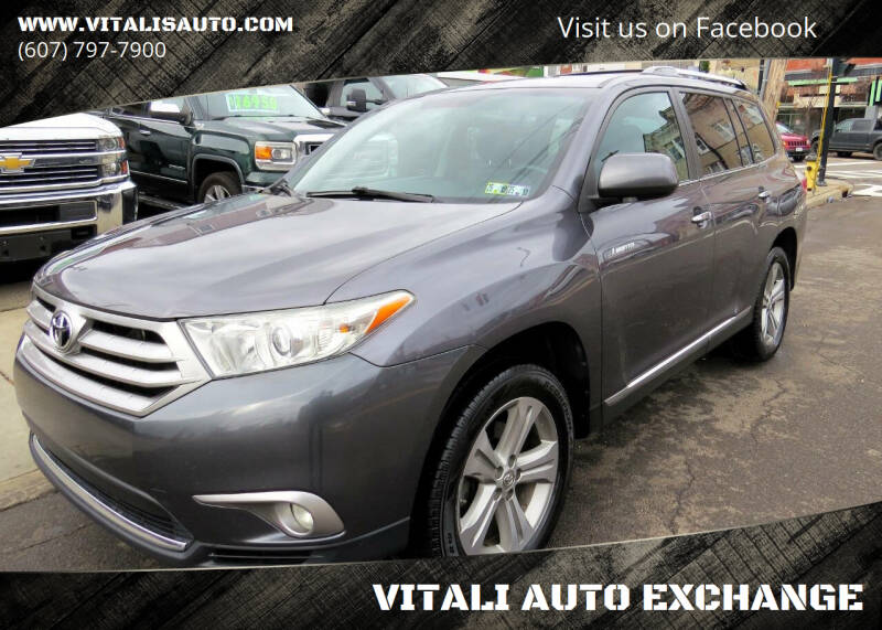 2013 Toyota Highlander for sale at VITALI AUTO EXCHANGE in Johnson City NY