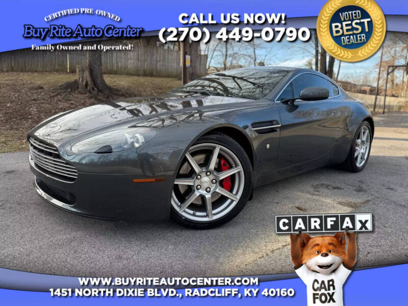 2007 Aston Martin V8 Vantage for sale at Buy Rite Auto Center in Radcliff KY