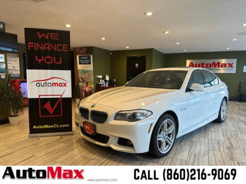 2013 BMW 5 Series for sale at AutoMax in West Hartford CT