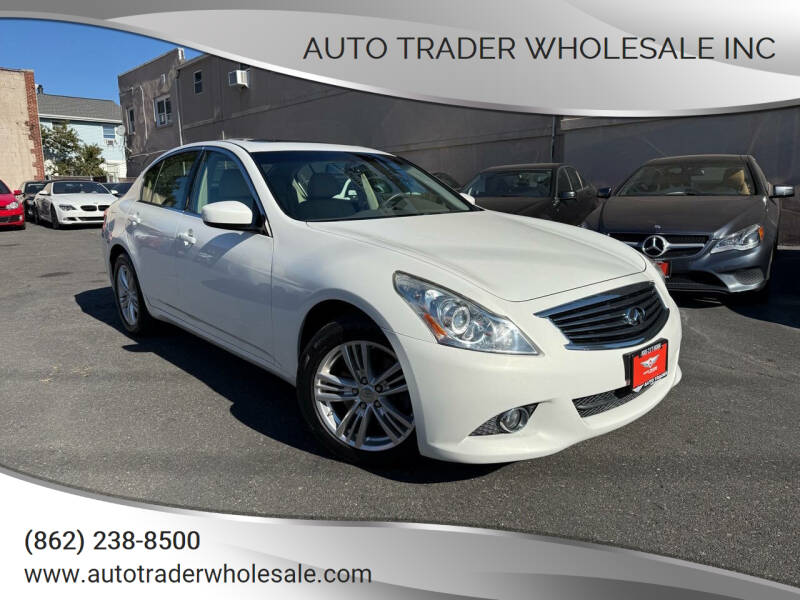 2013 Infiniti G37 Sedan for sale at Auto Trader Wholesale Inc in Saddle Brook NJ