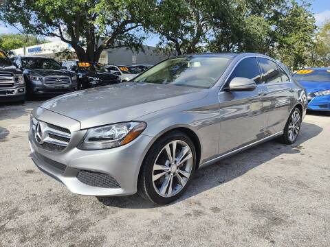 2016 Mercedes-Benz C-Class for sale at Auto World US Corp in Plantation FL
