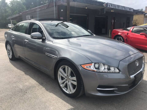 2012 Jaguar XJL for sale at Texas Luxury Auto in Houston TX