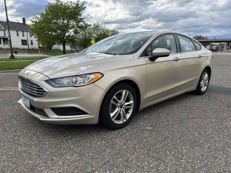 2018 Ford Fusion for sale at Angies Auto Sales LLC in Saint Paul MN
