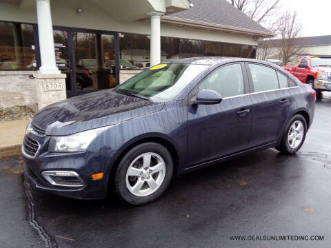 2016 Chevrolet Cruze Limited for sale at DEALS UNLIMITED INC in Portage MI