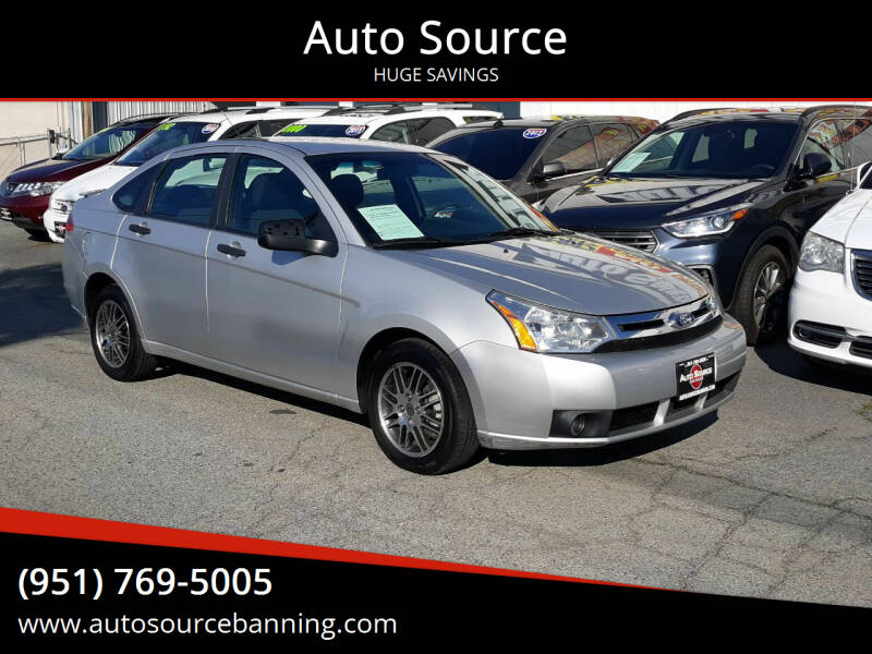2011 Ford Focus for sale at Auto Source in Banning CA