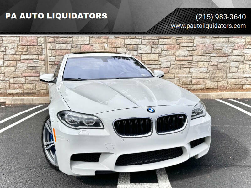 2014 BMW M5 for sale at PA AUTO LIQUIDATORS in Huntingdon Valley PA