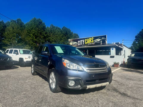 2014 Subaru Outback for sale at City Cars in Raleigh NC