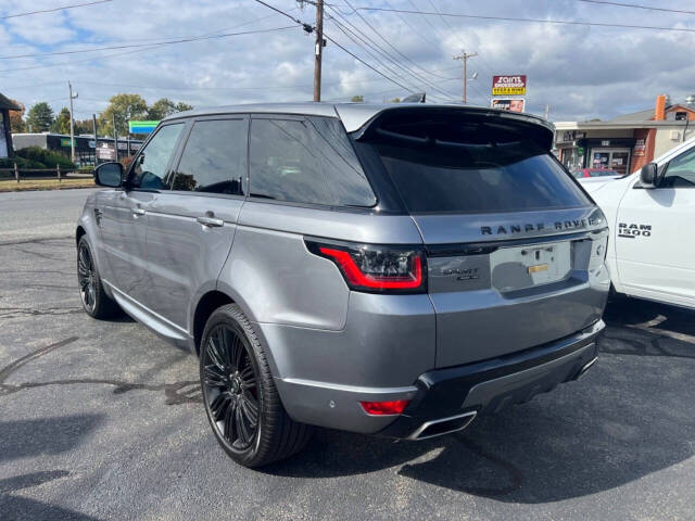 2022 Land Rover Range Rover Sport for sale at James Motors Inc. in East Longmeadow, MA