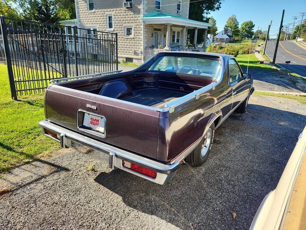 1987 GMC Caballero for sale at G & M Auto Sales in Kingsville, MD