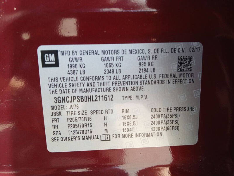 2017 Chevrolet Trax LT