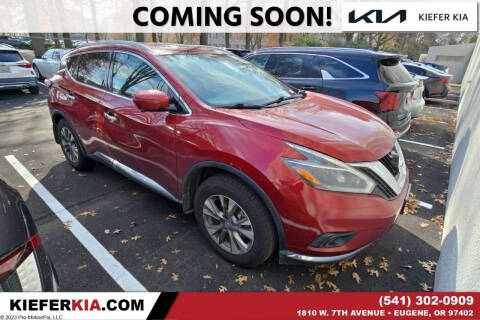 2018 Nissan Murano for sale at Kiefer Kia in Eugene OR