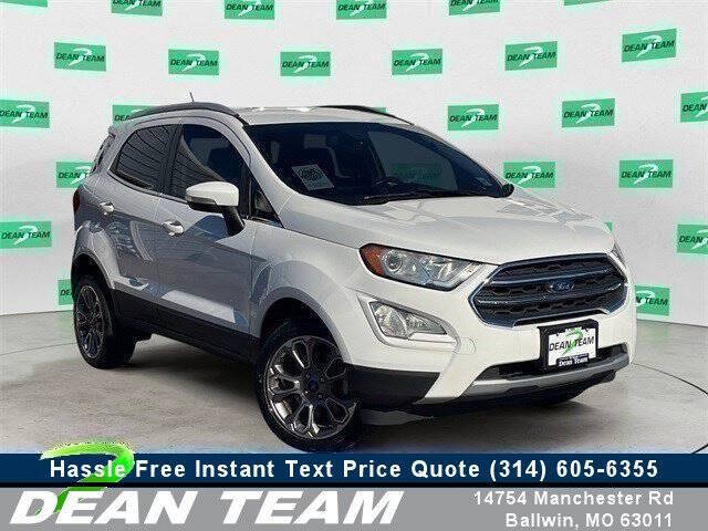 2018 Ford EcoSport for sale at St. Louis Auto Finance in Saint Louis MO