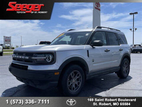 2022 Ford Bronco Sport for sale at SEEGER TOYOTA OF ST ROBERT in Saint Robert MO