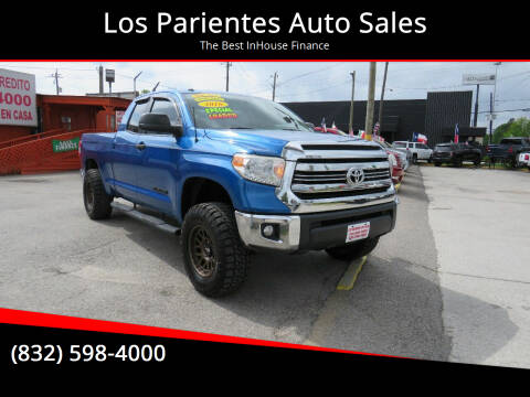 2016 Toyota Tundra for sale at Los Parientes Auto Sales in Houston TX