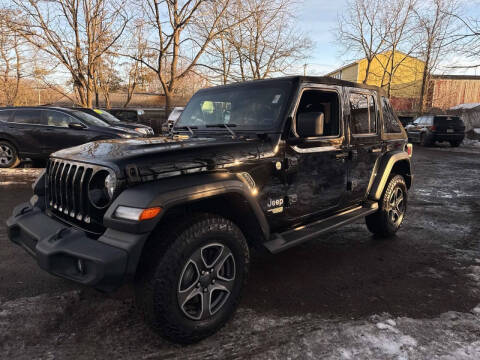 2021 Jeep Wrangler Unlimited for sale at Absolute Auto Sales Inc in Brockton MA