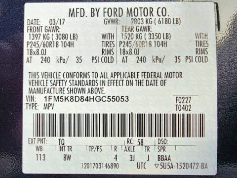 2017 Ford Explorer XLT