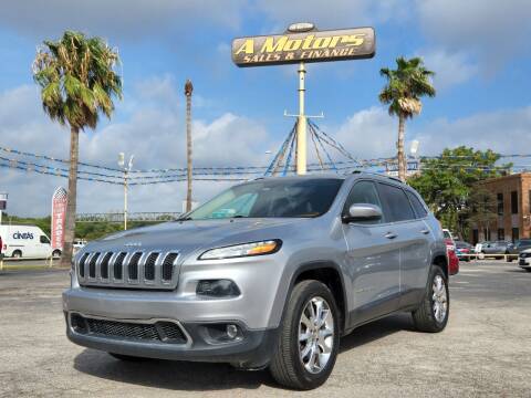2014 Jeep Cherokee for sale at A MOTORS SALES AND FINANCE in San Antonio TX