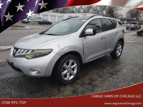 2009 Nissan Murano for sale at Cargo Vans of Chicago LLC in Bradley IL