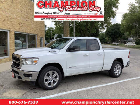 2022 RAM 1500 for sale at CHAMPION CHRYSLER CENTER in Rockwell City IA