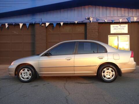 2002 Honda Civic for sale at The Top Autos in Union Gap WA