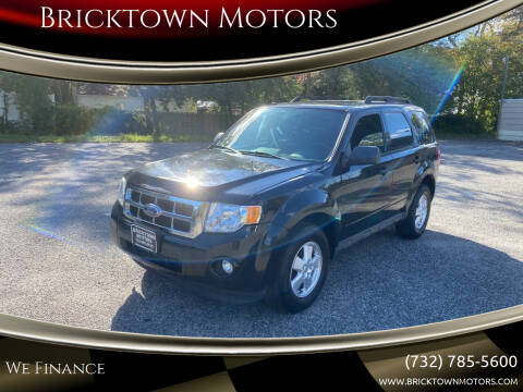 2012 Ford Escape for sale at Bricktown Motors in Brick NJ