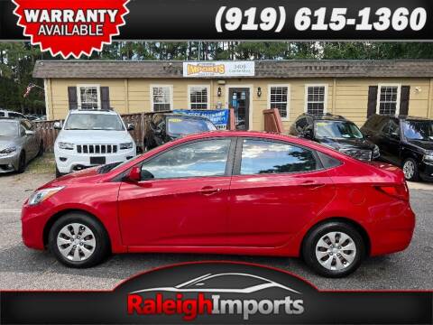 2016 Hyundai Accent for sale at Raleigh Imports in Raleigh NC