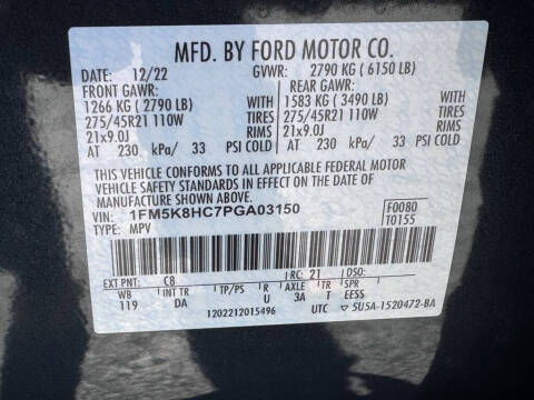 2023 Ford Explorer Platinum