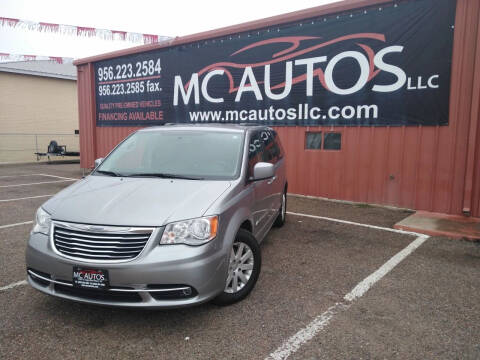 2015 Chrysler Town and Country for sale at MC Autos LLC in Pharr TX