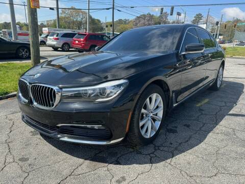 2017 BMW 7 Series for sale at Atlanta Fine Cars in Jonesboro GA