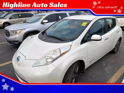 2016 Nissan LEAF S-30