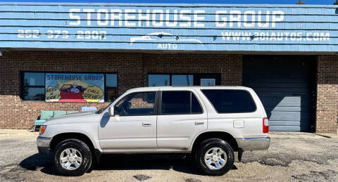 1998 Toyota 4Runner for sale at Storehouse Group in Wilson NC