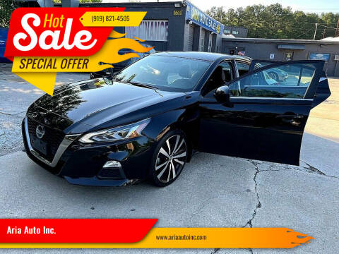 2019 Nissan Altima for sale at Aria Auto Inc. in Raleigh NC