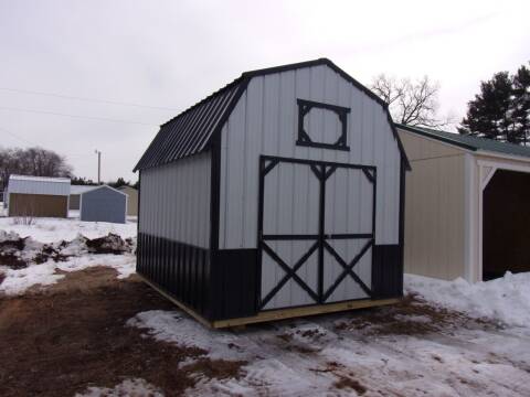  10 x 12 vertical metal lofted barn 20% OFF for sale at Extra Sharp Autos in Montello WI