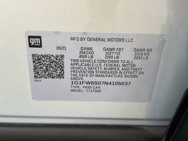 2022 Chevrolet Bolt EV 1LT