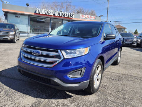 2015 Ford Edge for sale at Samford Auto Sales in Riverview MI