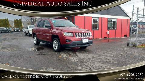 2014 Jeep Compass for sale at Universal Auto Sales Inc in Salem OR