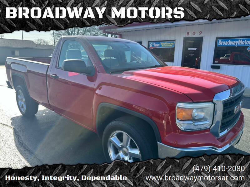 2014 GMC Sierra 1500 for sale at BROADWAY MOTORS in Van Buren AR