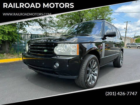 2008 Land Rover Range Rover for sale at RAILROAD MOTORS in Hasbrouck Heights NJ